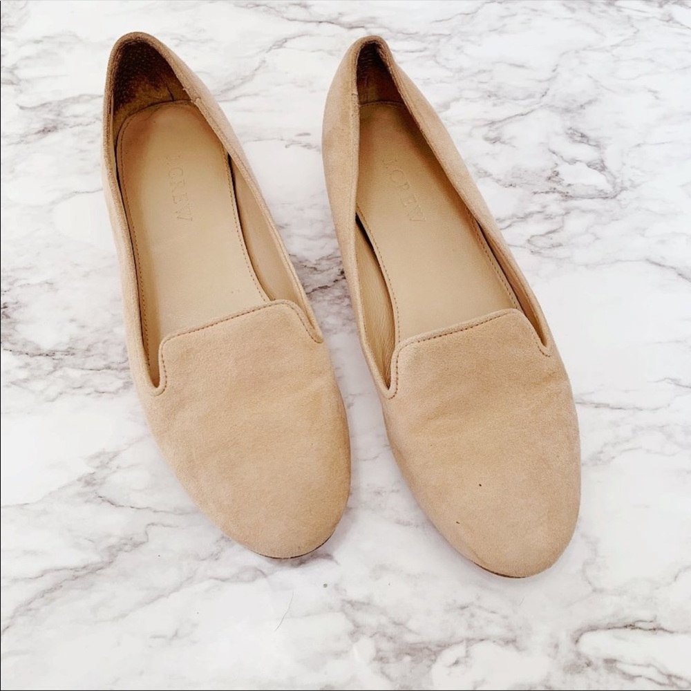J. Crew suede smoking loafers 8.5 Cleo